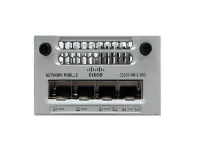 최고의 가격 Cisco 3850 시리즈 네트워크 모듈 C3850-Nm-2-10g 네트워크 모듈 스위치